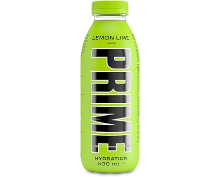 PRIME HYDRATION Lemon Lime Hydration Drink, 16.9 Fl oz ...