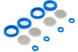 CRATER 420 – skärmar och silikonringar – paket med 4
