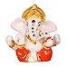 Ganpati Ganesha Idol By Aicagifts. Ganpati/ Car Dashbaord/ Home/ House/ Idol/ Showpiece. Ganpati Murti For Car dashboard & Home - Orange RS.539.00