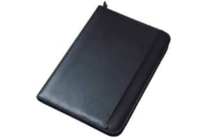 Collins Teczka konferencyjna z zamkiem błyskawicznym, czarna