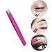 Pinkiou Eyebrow Tweezers Set Stainless Steel Tweezers, Slant, Straight ,Pointed and Eyebrow Razor with Black Case