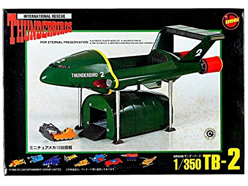 Preisvergleich Produktbild 10 Einheiten mit Imai internationalen Rettungsteam Thunderbirds 1 / 350 ausgestattet Thunderbird Nr. 2 TB-2 Miniatur-mechanischen (Japan-Import)