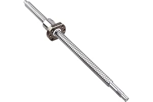 GooEquip SFU1604 Kugelumlaufspindel 300mm Antibacklash Kugelumlaufspindel Gewindemutter Spielfrei ohne Endstützen RM1604 300mm Rolled Ballscrew für CNC