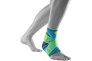 Bauerfeind, 1 Unisex Ankle Sports Bandage, to be Worn on The Left, for Ball Sports, Athletics, stabilisation, Taping Strap, Size L, Rivera, 11419401260713