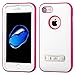 Price comparison product image MyBat VERGE Hybrid Case for iPhone 7 - Natural Cream White/Hot Pink
