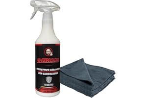 20-20 AUTO DETTAGLI Protettivo Ceramico per Carrozzeria Ambrogio - Rivestimento Protettivo Carrozzeria – Effetto Idrofobico e Brillante – Facile da Usare – Post Lavaggio