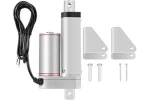 PLYISTY Linearantrieb 750 N/50 mm, 10/s Linearantrieb Linearmotor, eingebauter Hubschalter, 24V Elektromotor Linearantrieb, für Elektrosofa, Elektrischer Standhebestab, Kamerarahmen, etc.