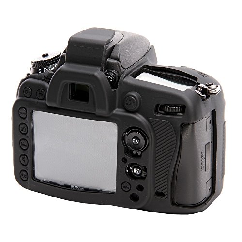Easy Cover ECND600 Coque en silicone pour Nikon D600 Noir
