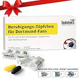 Gratis dazu: schenkfertige Artikel mit Grußkarte, Deko & Kaugummifußbällen