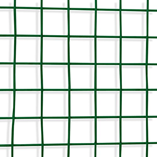 casa pura® Drahtgitter grün | 4-Eck-Geflecht Volierendraht, mit PVC-Beschichtung | verschiedene Größen, 50cmx5m - 3