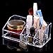 MultiWare Make Up Box Transparent Cosmetic Organizer Acrylic 2 Drawer Style B