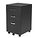Produktbild SONGMICS Rollcontainer Mobilen Bürocontainer, Büroschrank mit Schubladen und Hängeregistratur für A4, Nachttisch Erleichtert die Montage, Unten Schreibtisch für Zuhause und Büro Schwarz LCD26B