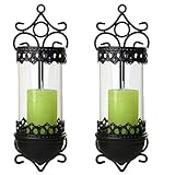 SIDCO ® 2 Wandleuchter Kerzenhalter Wandkerzenhalter...