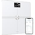 Withings Body+ Wi-Fi bathroom scale for Body Weight - Digital Scale and Smart Monitor Incl. Body Composition Scales with Body Fat and Weight loss management, White