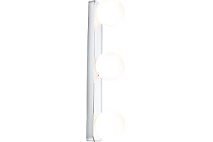 Paulmann 71063 Väggbelysning Selection Bathroom Gove IP44 G9 230 V max. 3x20 W dimbar Krom, Satin Badrumsbelysning