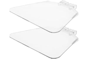 Angoily 2 PièCes Protection Transparent Pour Meuleuse D'Angle, Accessoire De Meuleuse, Facile À Installer, 8 Pouces, Anti-ÉClats, SéCurité Des Yeux