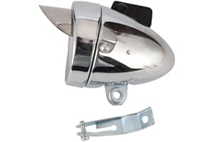 yIFeNG Bicycle Light Retro Bright Classical Cool Bicycle Headlight Vintage Design Bike Metal Case