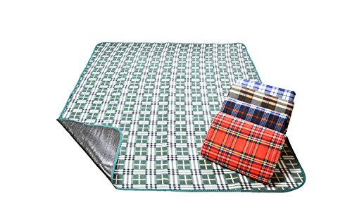 Picknickdecke, Maße 130 cm x 150cm, blau – Mod. SY-037-01 (DE) - 4