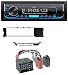 Produktbild caraudio24 JVC KD-X351BT AUX USB Bluetooth MP3 Autoradio für BMW 3er E46 (Profiversion Rundpin)