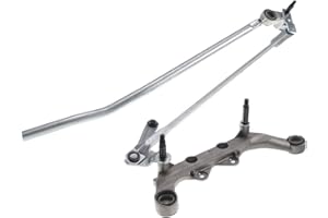 Frankberg 1 varillaje de limpiaparabrisas sin motor delantero izquierdo o derecho, compatible con Q7 4LB 3.0L 3.6L 4.2L 2006-2015 Q7 4L 3.0L 2015 Replace# 4L1955023