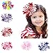 New Fashion Bow-knot with Wave Alligator Clip Cute Girl Hairpin Multicolor - Royal Blue, 15,5 * 8 * 2cm