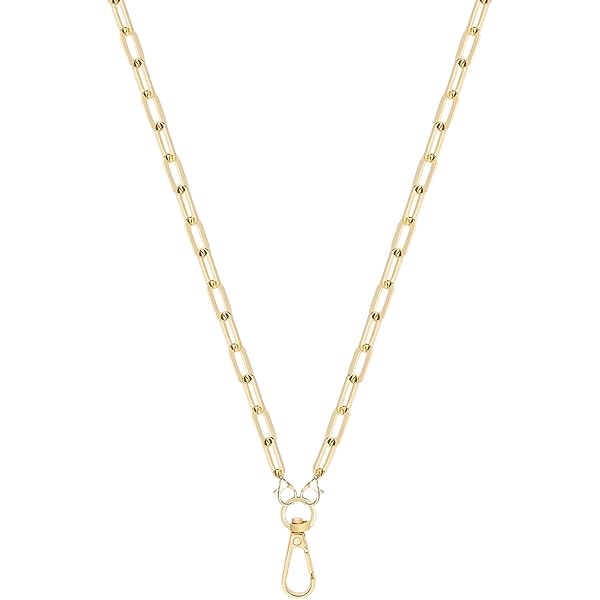 Lanyards For Teachers Stainless Steel Lanyard And Badge Holder 34