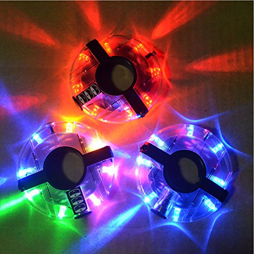 Backtour® 3 Modell Fahrradlicht Speichenlicht Speichenreflektor wasserdicht vorne/hinten Radlicht benuzt für Sicherheit und Warnung LED Lampe Motorrad Zubehör - 8