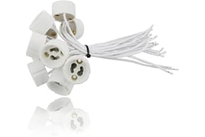 Sweet Led 10x Douille GU10 pour lampes LED et halogènes - compatible avec douille GU10 - Douille LED en céramique 230V pour luminaires LED