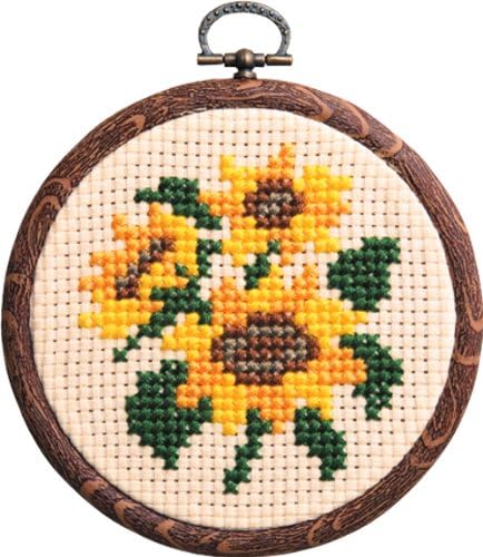 Orimupasu embroidery kit production kit Petit hoop sunflower 7330 (japan import)