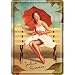 Produktbild Nostalgic-Art 10258 Pin Up - Indian Summer, Blechpostkarte 10x14 cm