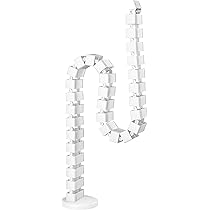 Allcam CT60 60cm Long Under Desk Cable Tray Basket Galvanized Steel Mesh Cord Tidy W/Mounting