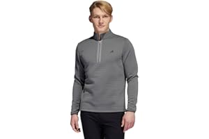 adidas Golf Hombres Repelente de Agua Duradera 1/4 suéter de Cremallera