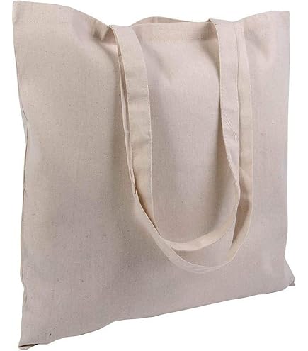 Shopper Cotone Borse Di Stoffa Amazon Tote Bag Tela 10 Borse