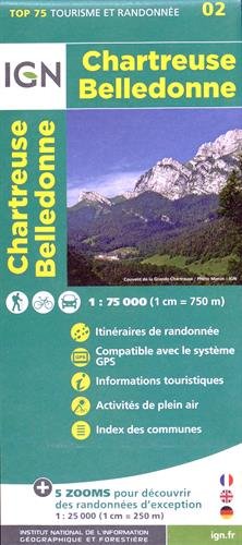 Top75002 Chartreuse/Belledonne 1/75.000 Top75002 Chartreuse/Belledonne 1/75.000