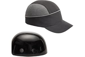 ‎MOHEEN Anstoßkappe Sicherheitsmütze Baseball-Stil Sicherheitskappe Schutzkappe Anti-Schock Arbeitskappe,Kopfschutz Schutzkappe Stoßschutzkappe