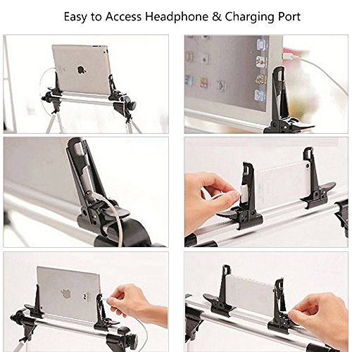 Tablet Halterung Ständer , ieGeek iPad Ständer Handyhalter Desktop-Ständer Halter Sofa Bett Tablet Ständer Flexibel Winkel verstellbar für iPhone 7/6/6S Plus, iPad Mini iPad 2/3/4, iPad 5/iPad Air, Samsung Galaxy Tab S2/Tab A/Tab Pro/Tab 3, Google Nexus, Kindle, 1.2-10.2″ Smartphones & Tablet - 7