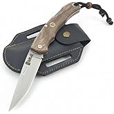 Katlanır Outdoor Bı&ccedil;ak &ndash; Ahşap Saplı Paslanmaz &Ccedil;elik Keskin Cep Bı&ccedil;ağı, Kılıflı Taşınabilir &Ccedil;ok Ama&ccedil;lı Bı&ccedil;ak, Kamp ve G&uuml;nl&uuml;k 