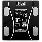 Smart Scale Digital Bluetooth Body Analysis - Digital Weighing-Oil Meter Weighing Smart Android and Ios Compatible