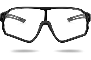 ROCKBROS Occhiali Ciclismo da Sole UV 400 Occhiali Sportivi per Bici MTB Bicicletta Uomo Donna Unisex Modello Fotocromatico