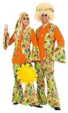 Damen Kostüm Hippie Woman zu Karneval Fasching Gr.50/52