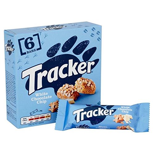 Preisvergleich Produktbild Tracker White Choc Chip Cereal Bars 6 x 26g
