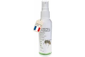 RepellShield Répulsifs à Abeilles, Guêpes et Frelons - 100ml - Éloigne avec Précision - Fragrance d'Agrume - Produit Anti Guepe Piscine, Toiture, Maison - Anti Guepes et Frelons Exterieur et Intérieur