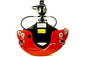 Joma-Tech Pince forestière OG16 avec rotor à boulons 3 tonnes