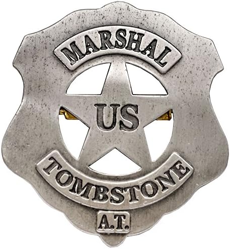 Hill Interior Us Marshall Tombstone Badge