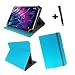 Produktbild Tablet Tasche für Samsung Galaxy Tab A6 Schutz Hülle Etui Case + Touch Pen - 10.1 Zoll Türkis
