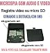 Produktbild ABHÖRGERÄT GSM X009 LICHT AUDIO-VIDEO ABFANGEN UMGEBUNG WANZE SD8GB CW26