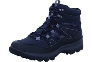 Waldläufer Damskie buty trekkingowe szerokość H niebieskie
