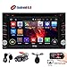 Produktbild Eincar Quad-core Double din Car Stereo with Android 6.0 Marshmallow System in Dash 6.2inch Multi-touch Screen Car DVD Player support 3D GPS Navigation Map Bluetooth Wifi 4G/3G OBD Mirror Link USB/SD External Microphone include Front & Backup Cameras