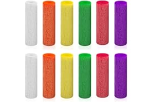 NITAIUN 12 Pezzi Seater Aligner di Vassoio Chewies Aligner Chewies Chomper per Allineatore Vassoi Allineatori in 6 Colori