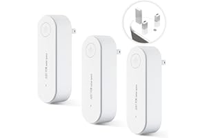 KOOLSHIRO Air Purifier, 3PCS Claru Ionic Air Purifier Plug In Uk, Portable Negative Ion Technology, for Bedroom Home Office, Garage Room Pets, Instantly Cleans Whisper Quiet, Filter-Free Purifier